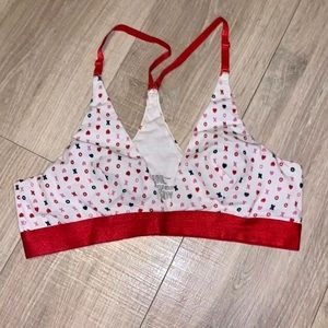 Free Press XoXo heart casual comfy wireless bra